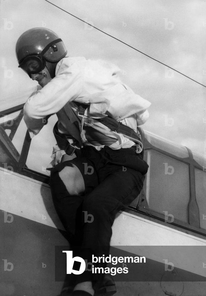 L'Homme De Rio De Philippedebroca Avec Jean-Paul Belmondo, 1964 (b/w photo)