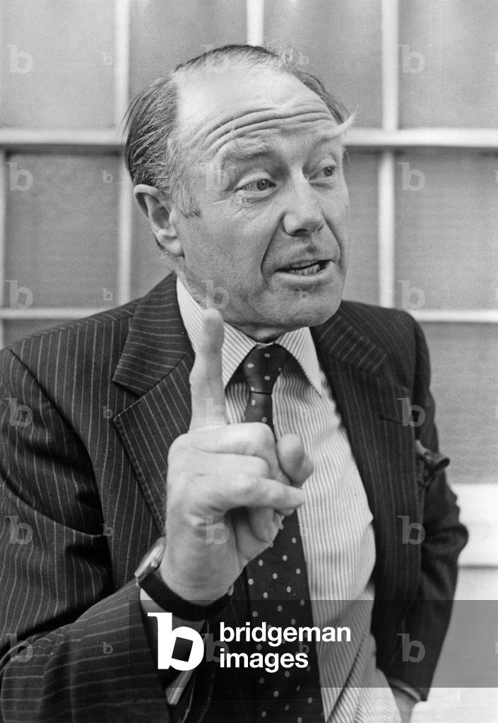 Admiral Sir John Treacher A Dulwich Village July 8, 1981 (b/w photo)