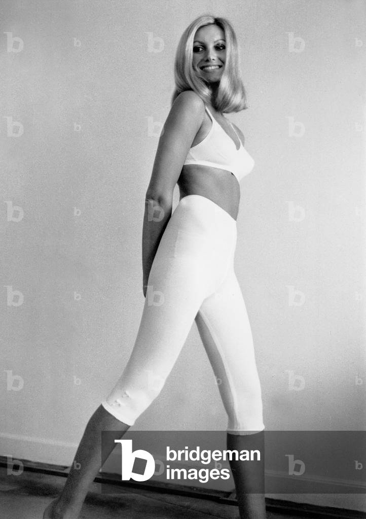 Underwear Fashion Show at George V Hotel in Paris : Panties September 28, 1970 (b/w photo)