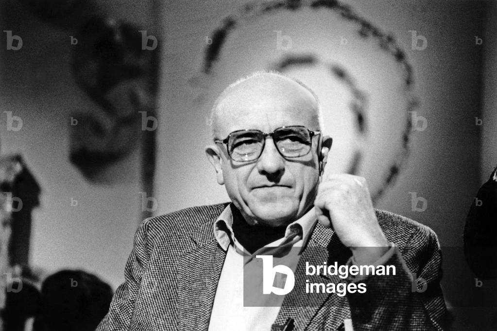 The Writer Bernard Clavel At L'Issue Tele “Apostrophes” February 29, 1983 Neg: Cx15406 (b/w photo)