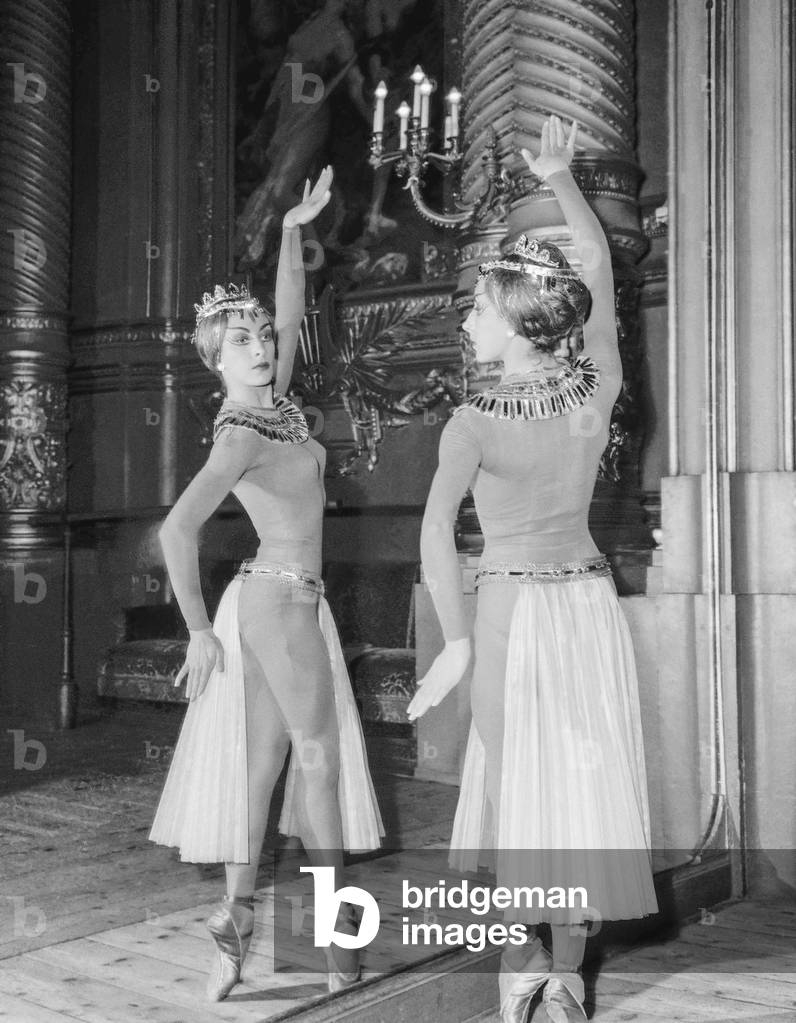 Rehearsal of ballet 