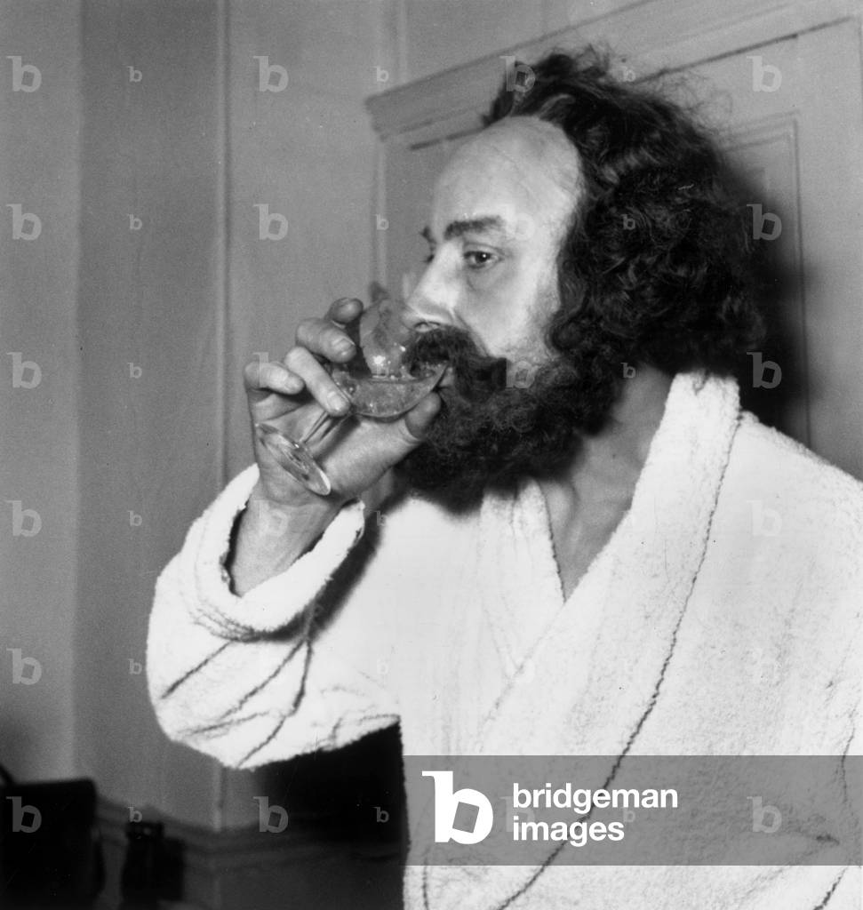Premiere By Karl Marx Pierre Dux January 28, 1948 (b/w photo)