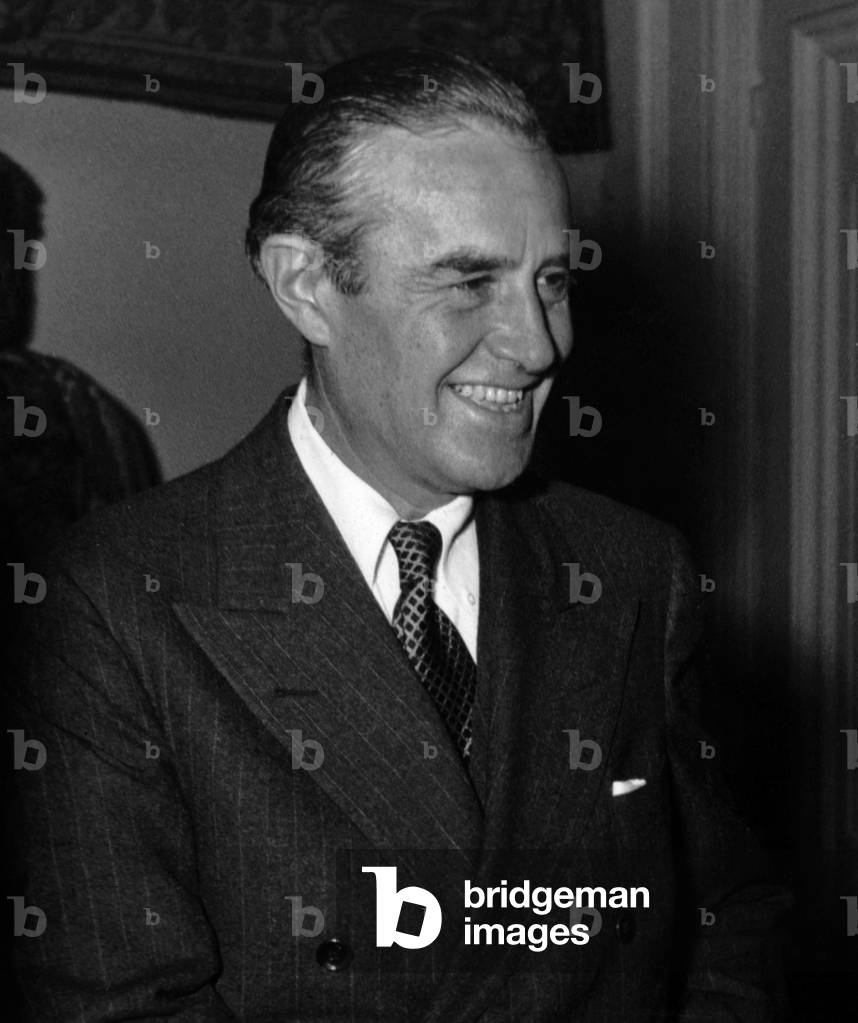 Averell Harriman American Ambassador in Europe For Marshall Plan on May 11, 1948 (b/w photo)