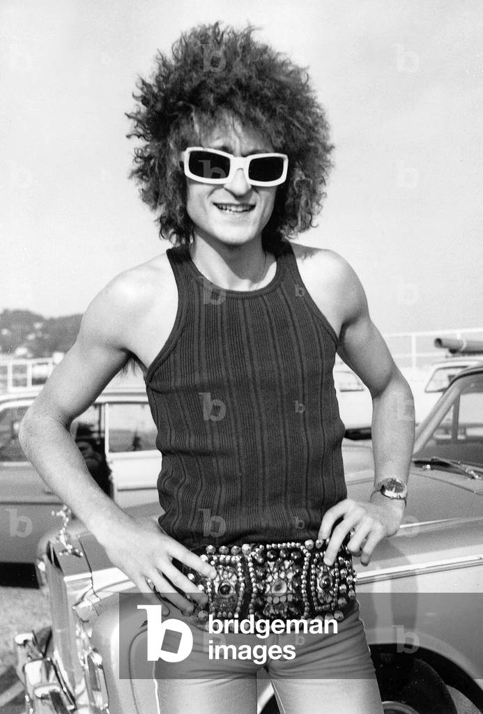 Michel Polnareff in Cannes Film Festival, 1972 (photo)