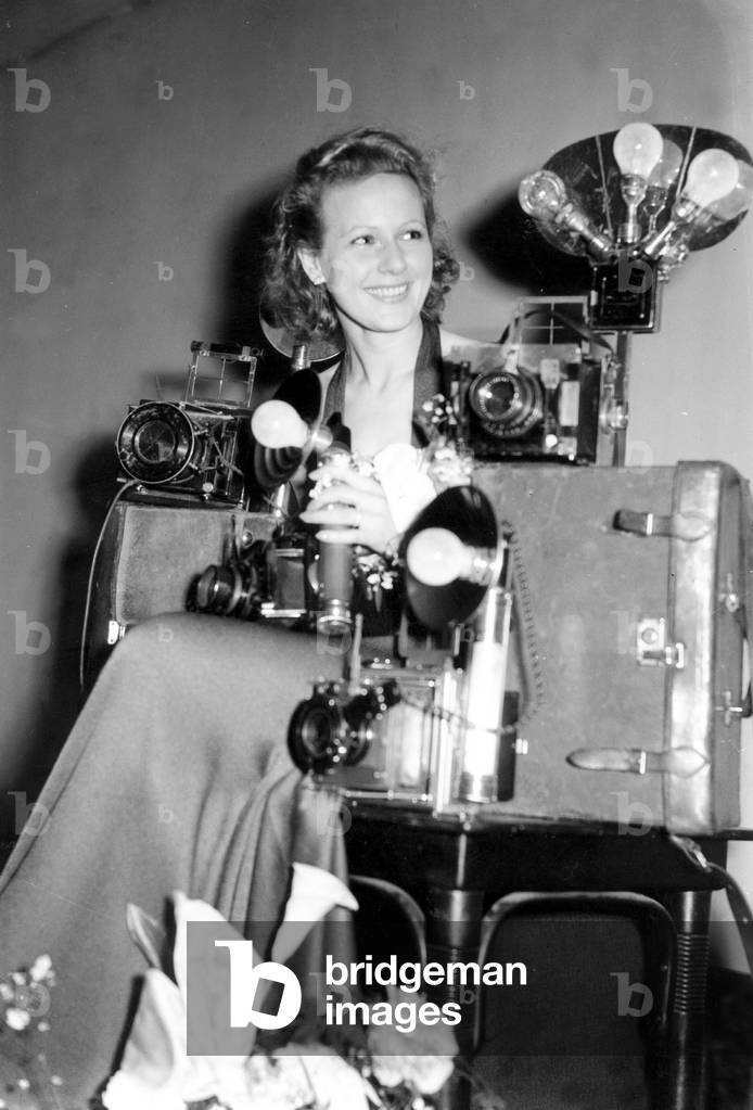 Danielle Vorot Elected Miss Photo 1939 (b/w photo)