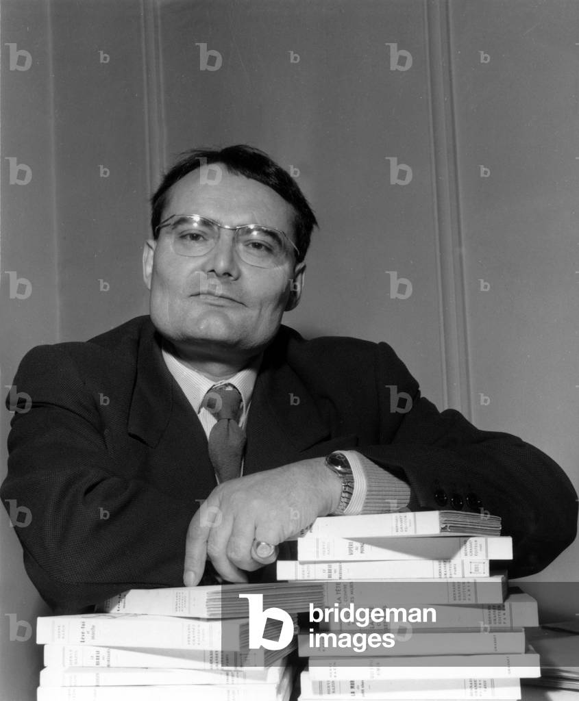 Herve Bazin elected to the Goncourt prize jury, 1958(photo)