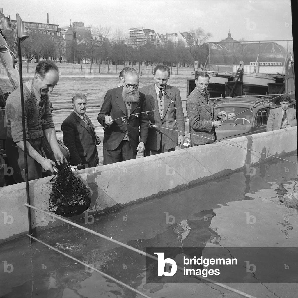 Fishing - Sports and Camping Fair Exhibition, 1952