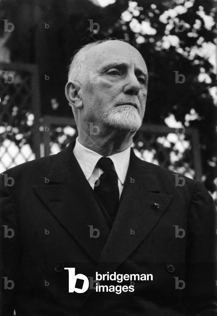 Count Sforza, Candidate for the President of the Italian Republic. May 10, 1948 (b/w photo)