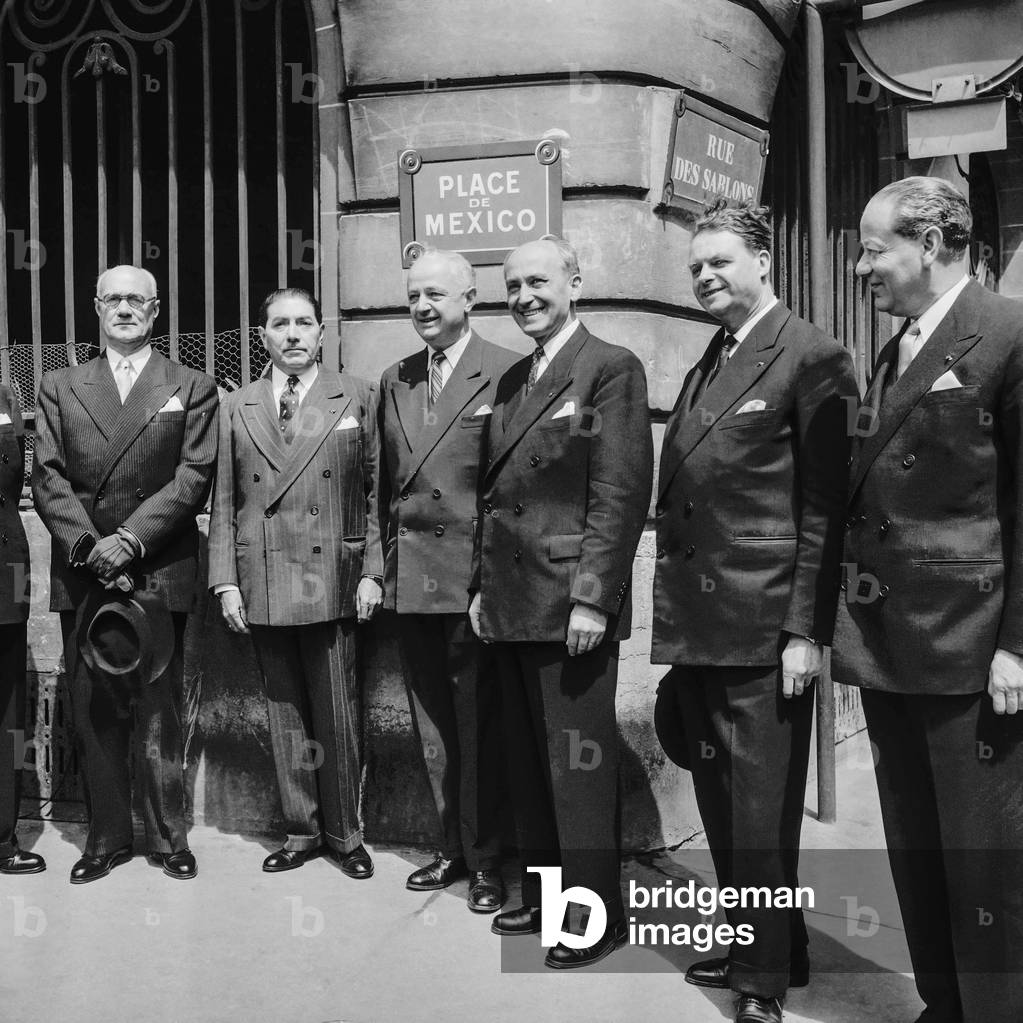 Inauguration of the Plaza de Mexico