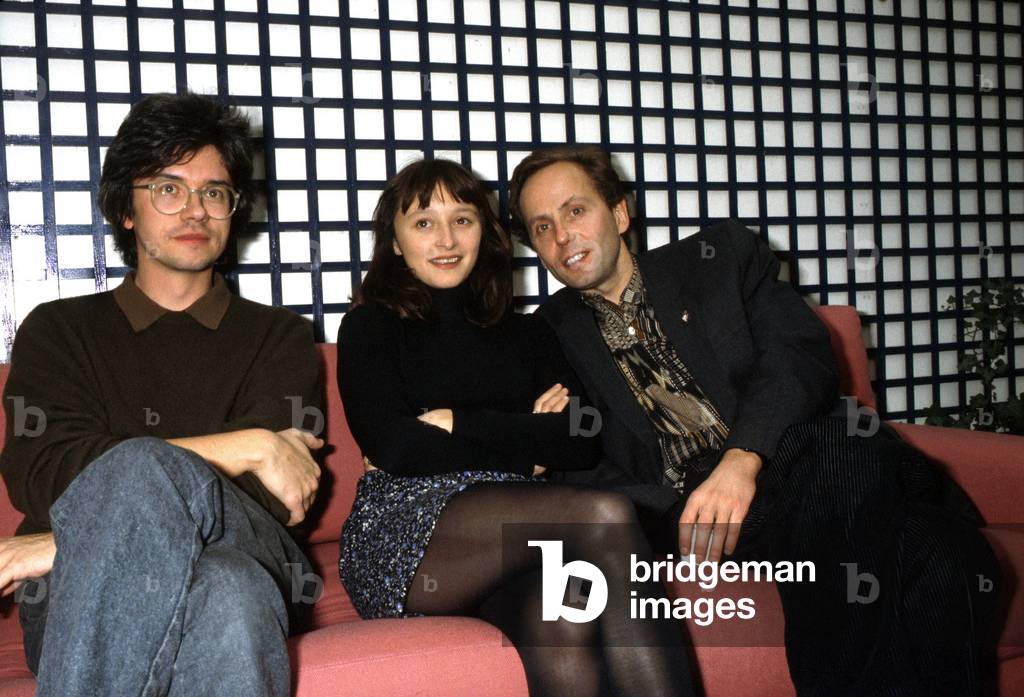 Christian Vincent with Judith Henry and Fabrice Luchini, 1990 (photo)