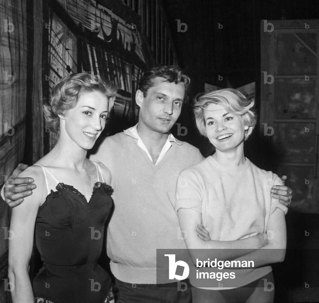 Toni Lauder, Vladimir Skouratoff et Noelle Adam