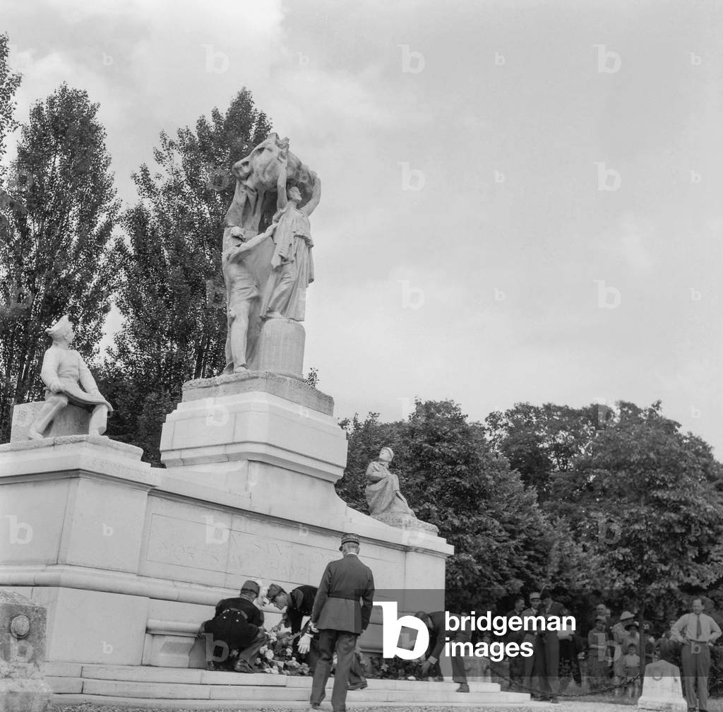 Tribute to the dead of Saint Cyrians