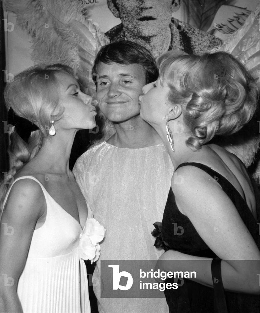 Director Albert Lamorisse, and Actors Mireille Negre and Paule Noelle Dancer , during Movie Prize For Film 