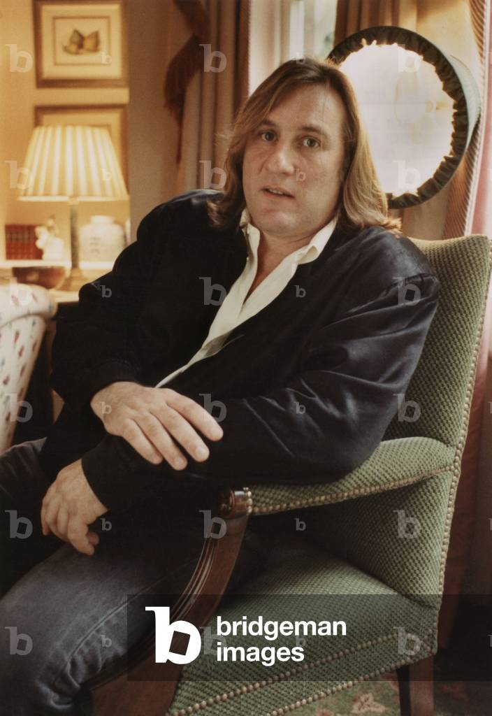 French Actor Gerard Depardieu on September 20, 1991 (photo)