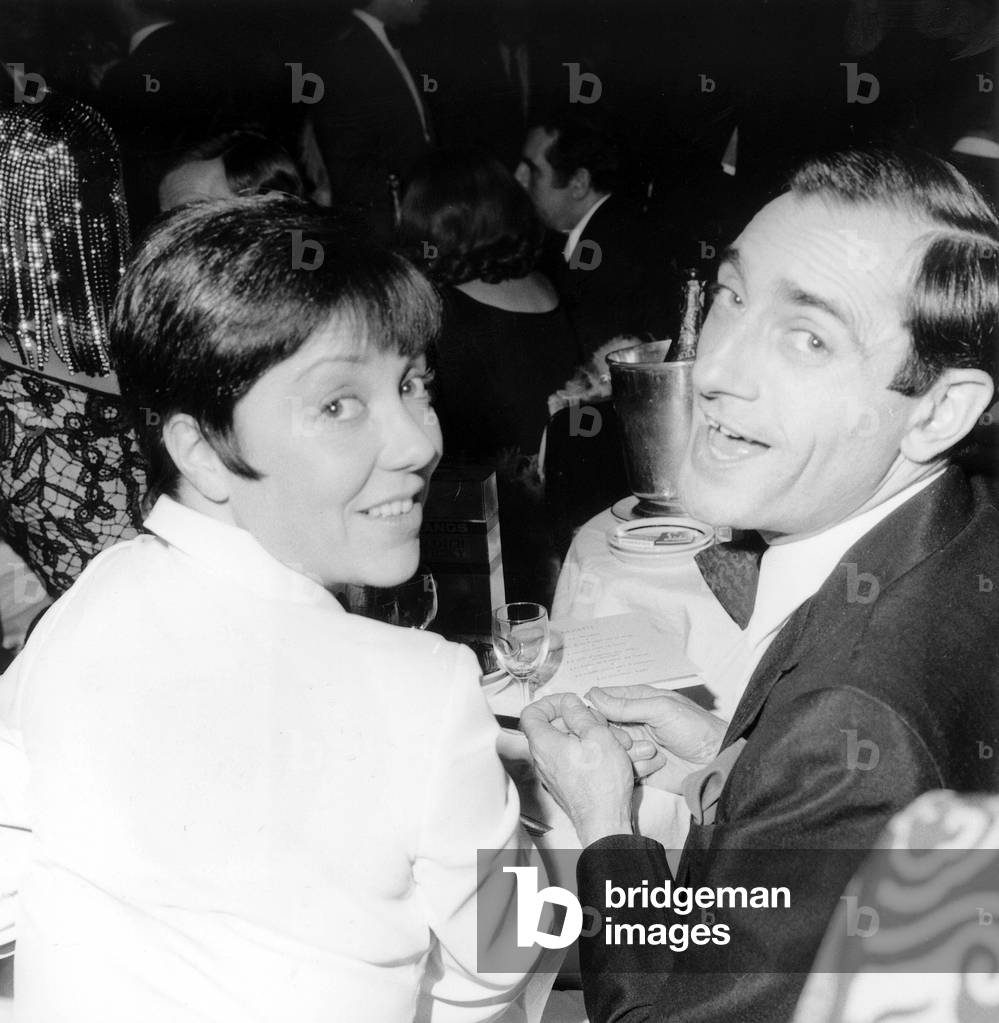 Annie Fratellini and her Husband Pierre Etaix at Premiere of Revue 