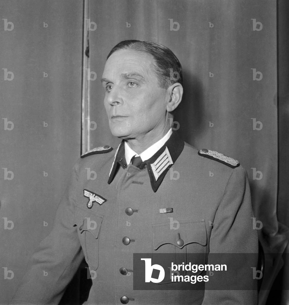 French Actor Pierre Blanchar on February 23, 1949 (b/w photo)