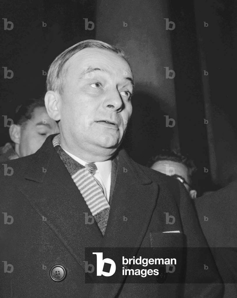 Georges Bidault (b/w photo)
