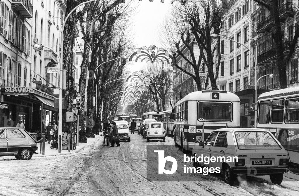 La neige a Nice