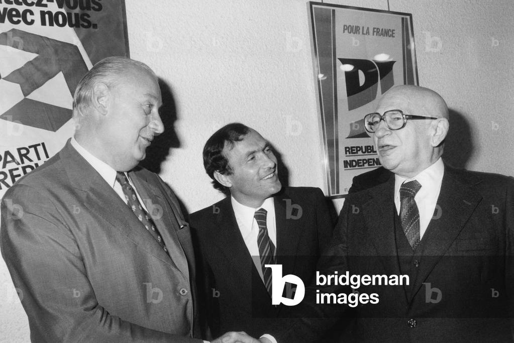 French Deputy Michel Poniatowski Publishing his Book 