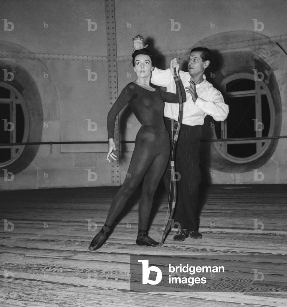 Rehearsal of opera ballet 