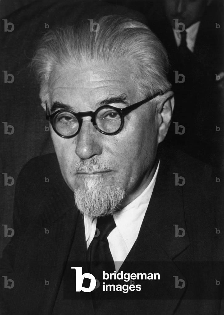 French Politician Paul Ramadier (1888 - 1961) (b/w photo)
