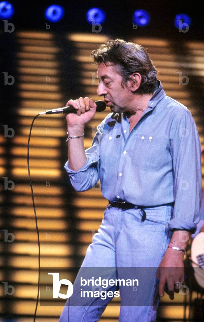 Serge Gainsbourg on Stage September 20, 1985 (photo)