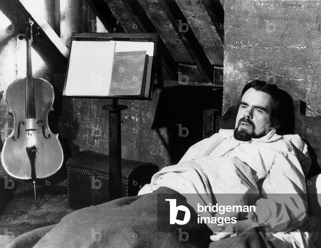 Telefilm La confession d'un enfant du siecle avec Michael Lonsdale 1974 Neg:CX7384 (b/w photo)