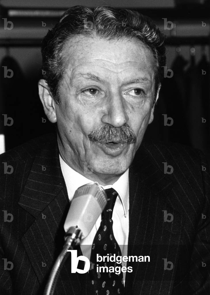 Chapour Bakhtiar (1914-1991) Former Minister of The Shah of Iran, 80'S (b/w photo)