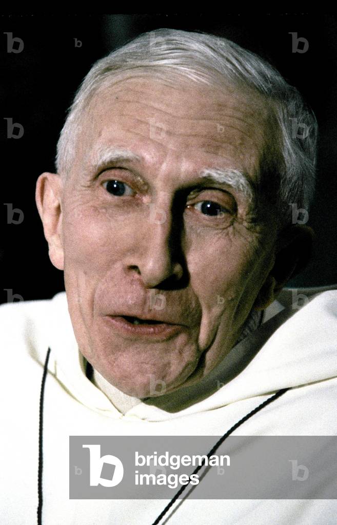 Father Carre during TV Programme March 14, 1988 (photo)