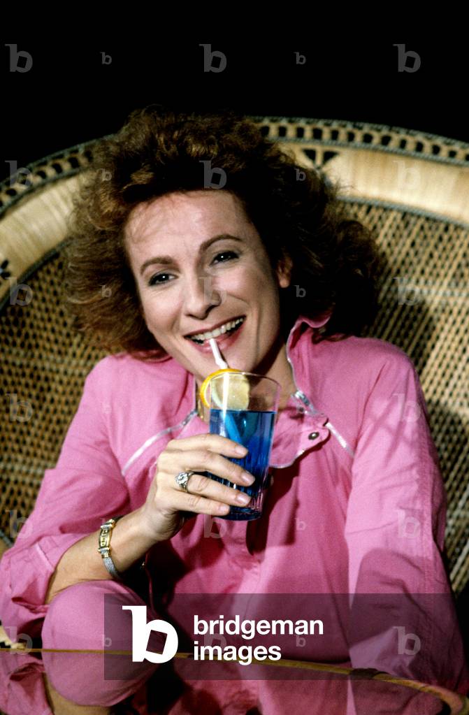 French Singer Marie Paule Belle 1985 (photo)