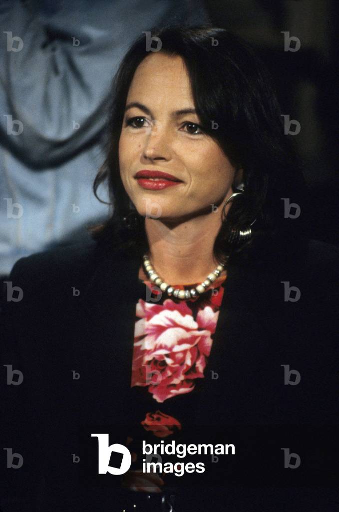 Laure Adler French Journalist and Writer here C. 1985 (photo)