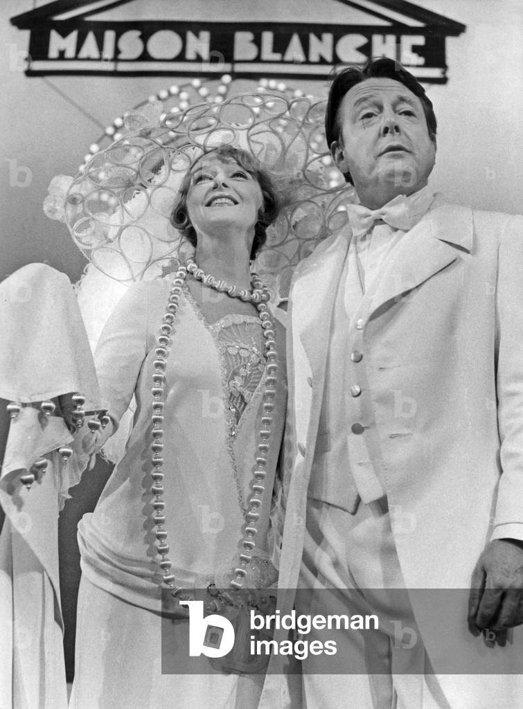 Jean Desailly and Simone Valere in Play 