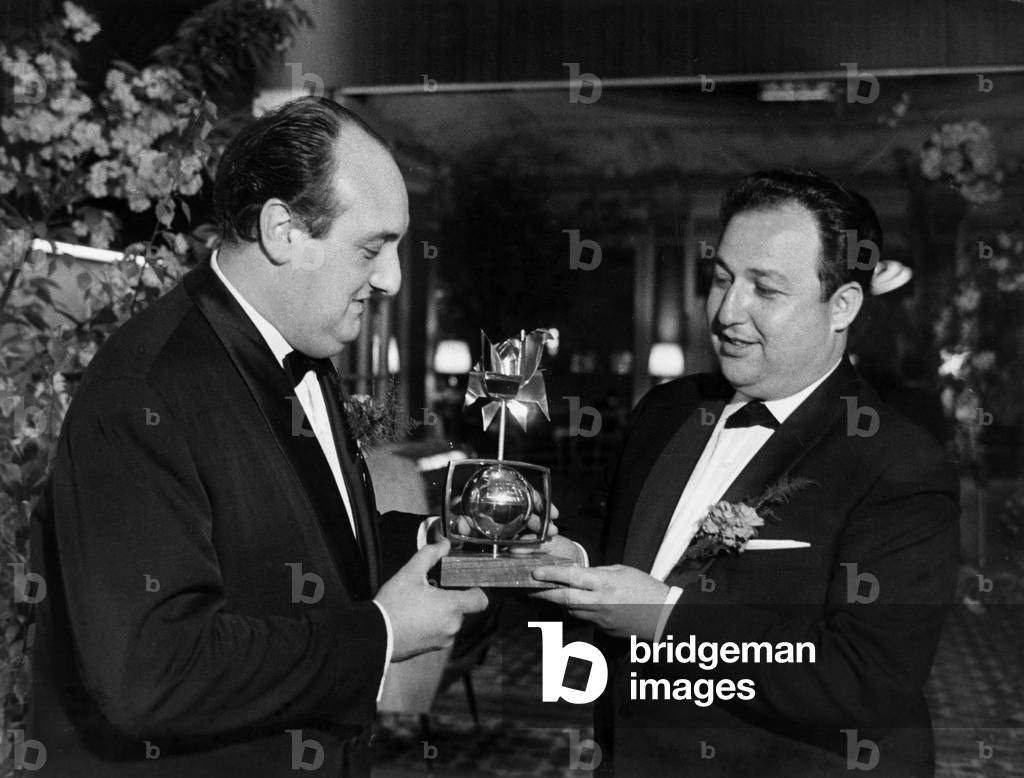 Pierre Tchernia awarded, may 1, 1966 (photo)