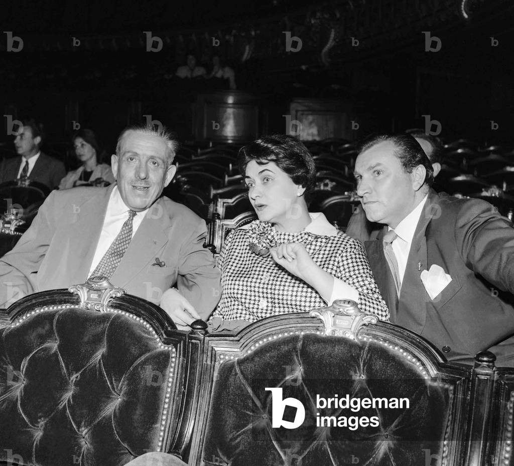 Francis Poulenc et Virginia Zeani