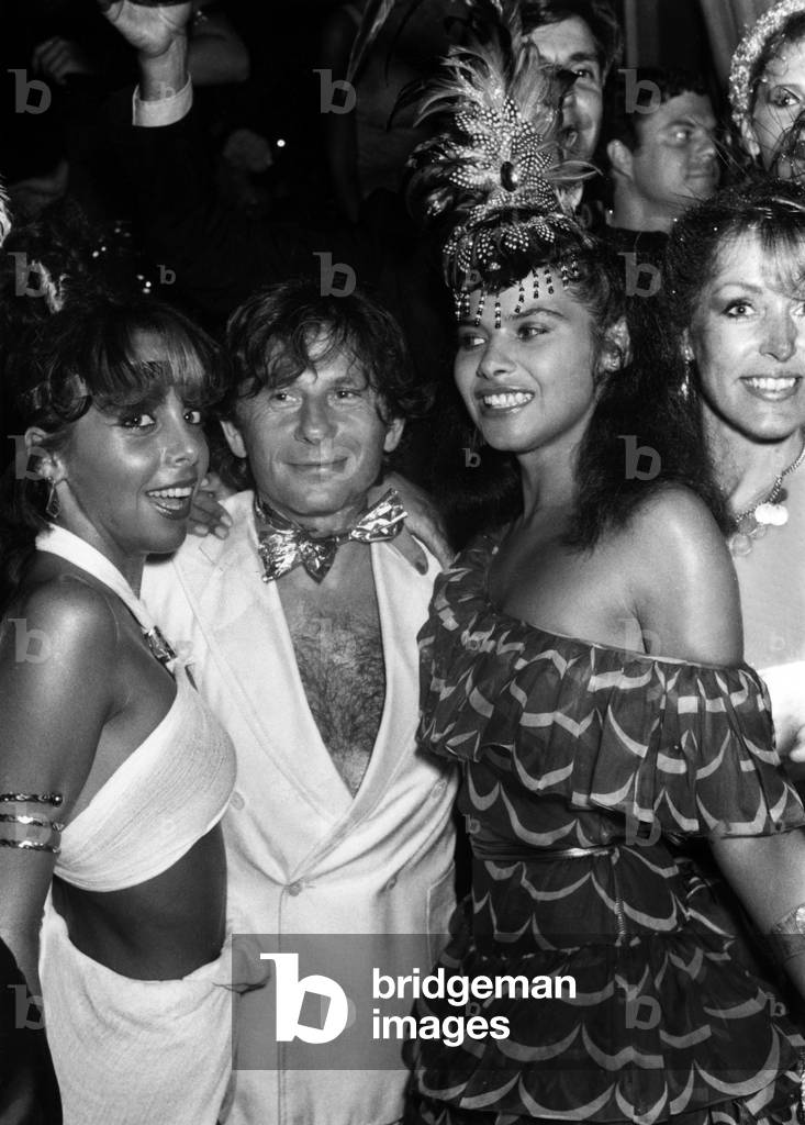 Roman Polanski during A Party at Copacabana Palace Hotel, Rio De Janeiro, Brazil, March 6, 1981 (End of Carnival) (b/w photo)