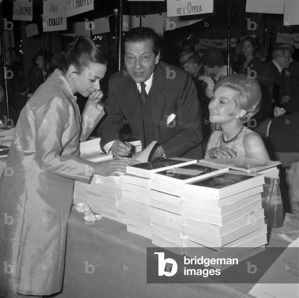 Serge Lifar, Colette Marchand et Liane Dayde (b/w photo)