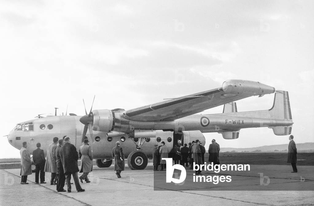 Turbomeca factory (gas turbine engines) in Bordes, France, February 20, 1958 : 