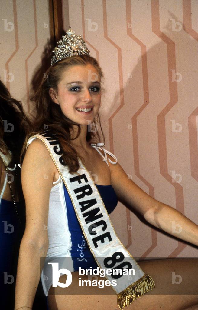 Valerie Pascal, Elected Miss France 1986 (photo)