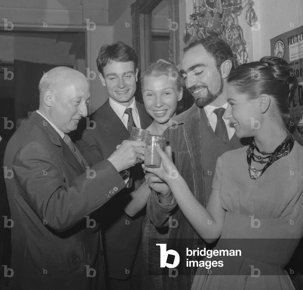 Cocktail given for the last rehearsals of play 