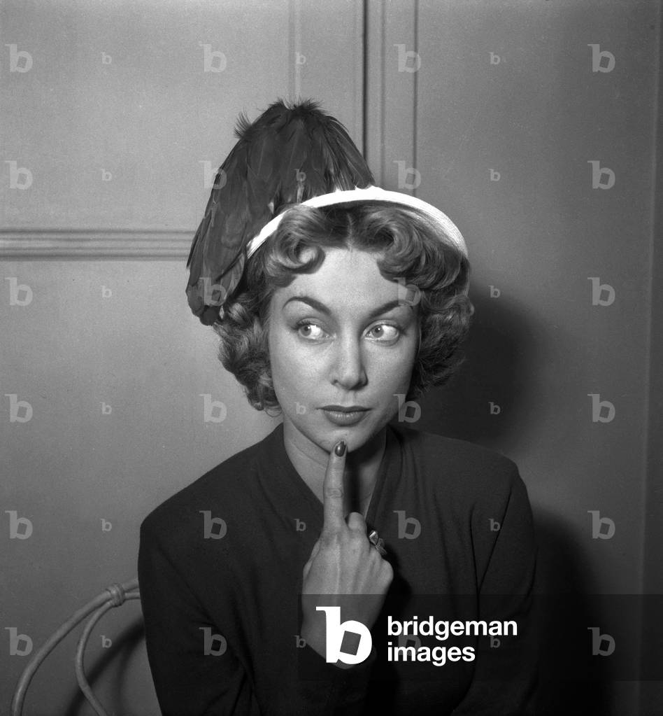 France Roche (b/w photo)