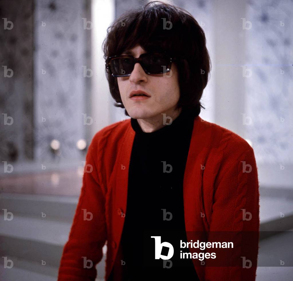 French Singer Michel Polnareff in Paris, c. 1965 (photo)