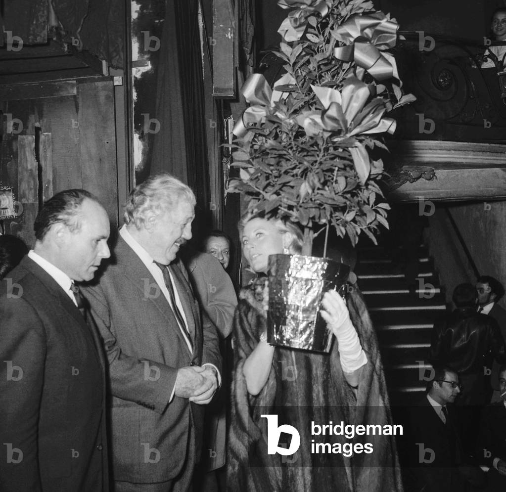 Michel Simon et Michele Morgan