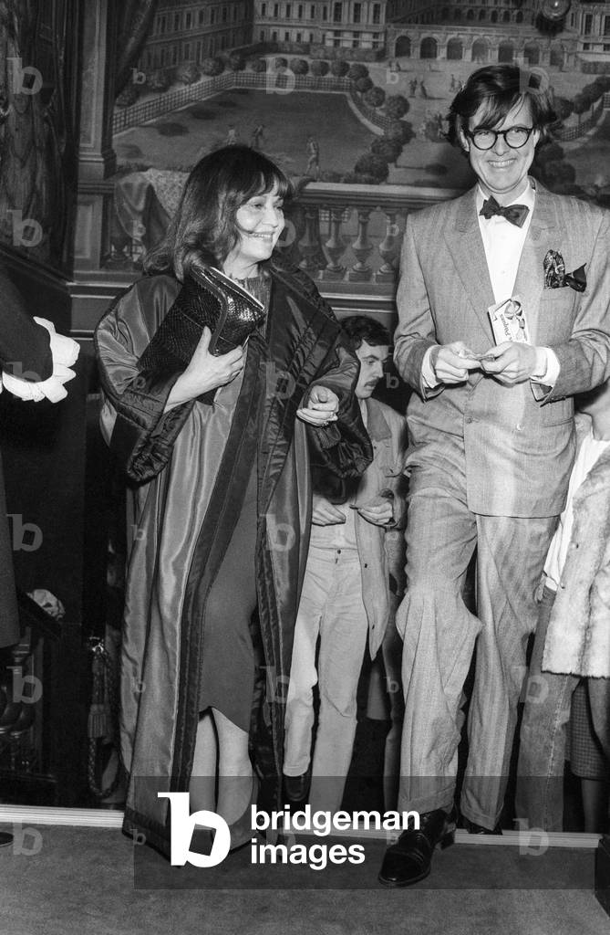 Jeanne Moreau premiere of the play “Joyeuses Easter” on September 18, 1980 neg: A1214