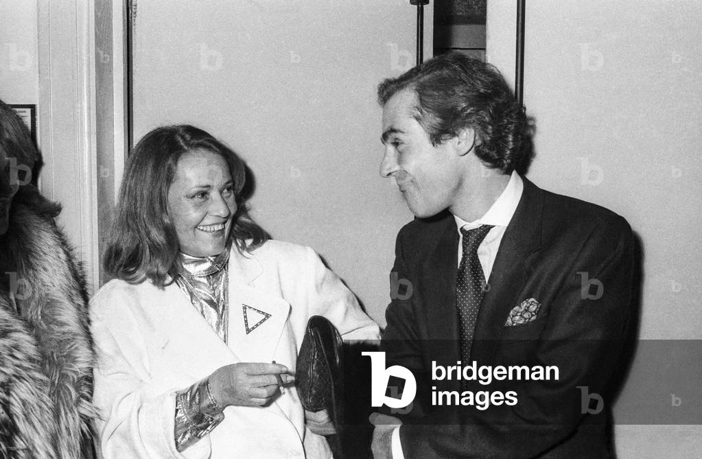 Jeanne Moreau and Pierre Arditi