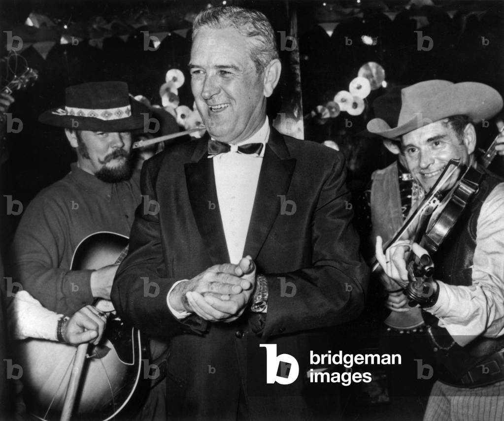 John Connally t a Taxan Night, the New Jimmy's, Paris, 4 December, 1967 (photo)