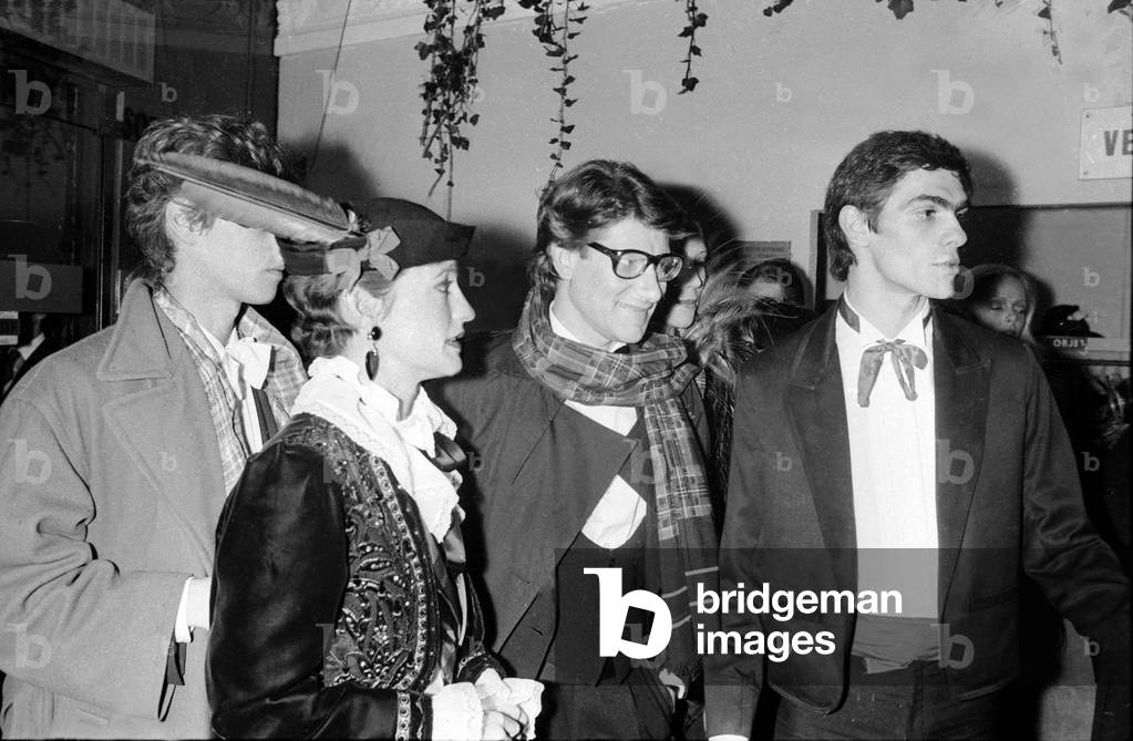Yves Saint Laurent at Le Palace, Paris, 13 April 1978 (photo)