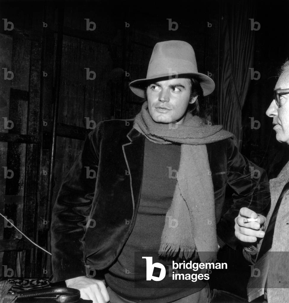 French actor Jean-Claude Drouot during the rehearsal of the musical 