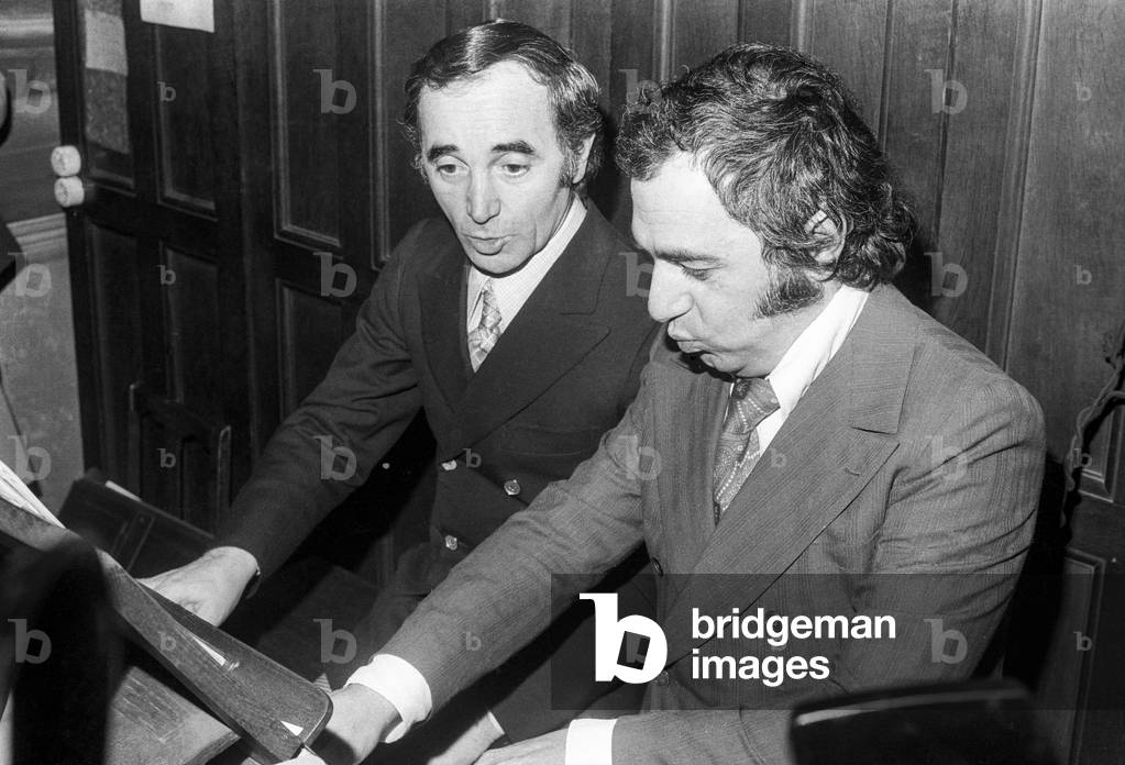 Charles Aznavour, 1973 (photo)