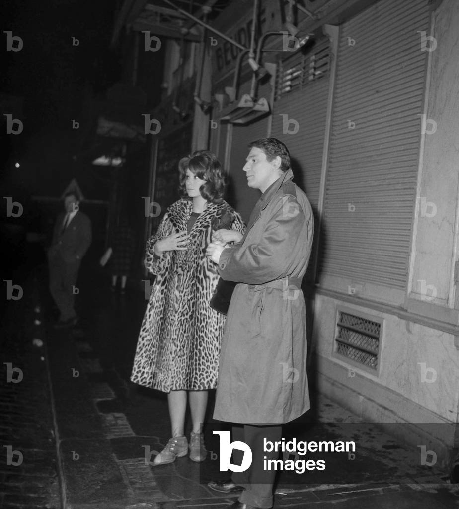 Lea Massari and Robert Hossein