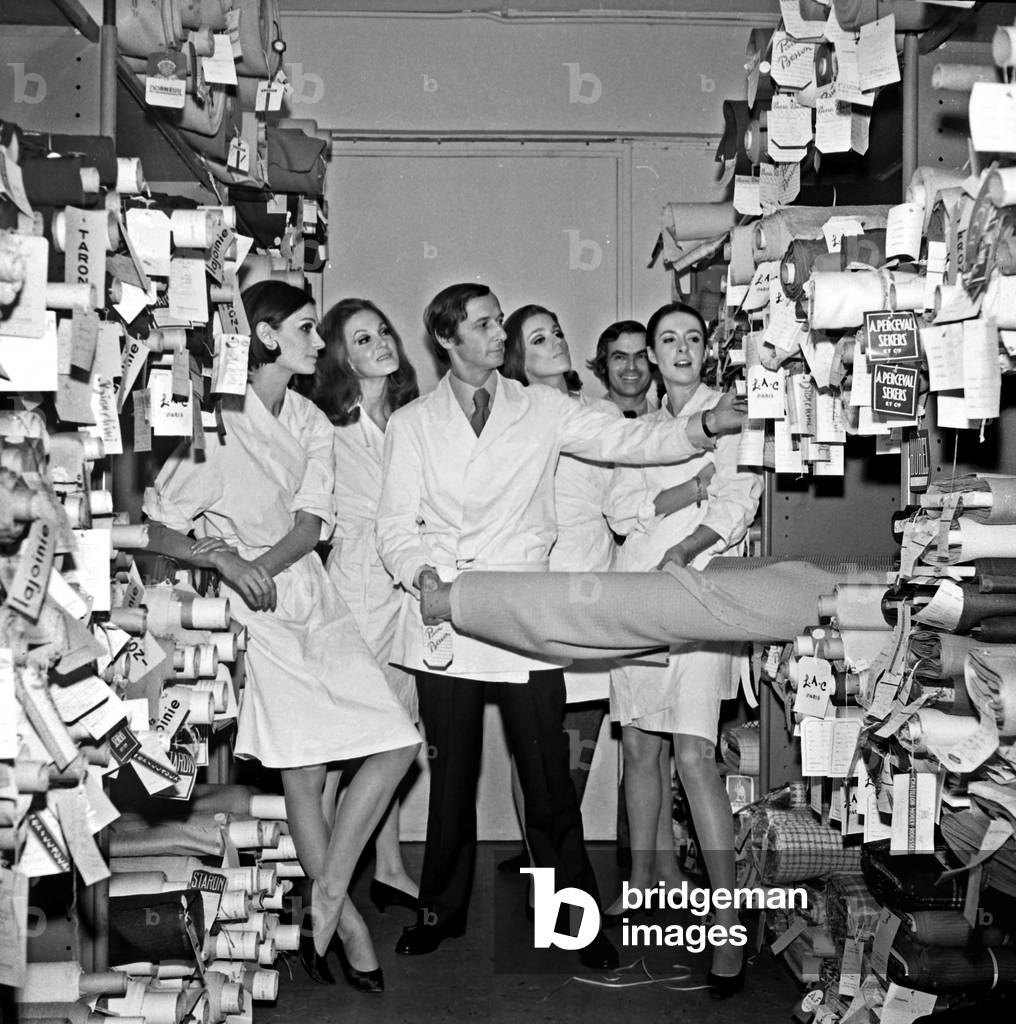 Marc Bohan (French designer for Dior) February 1967 (photo)